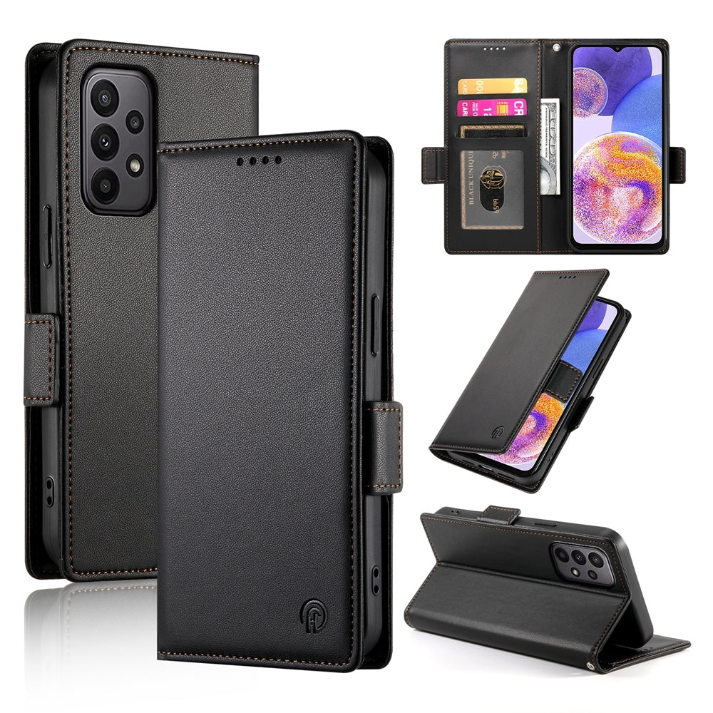 Samsung Galaxy A23 4G/5G Magnetic Leather Wallet Case with Card Slots, Stand Function & Full Protection