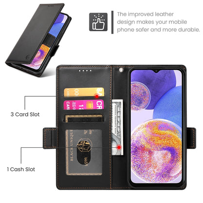 Samsung Galaxy A23 4G/5G Magnetic Leather Wallet Case with Card Slots, Stand Function & Full Protection