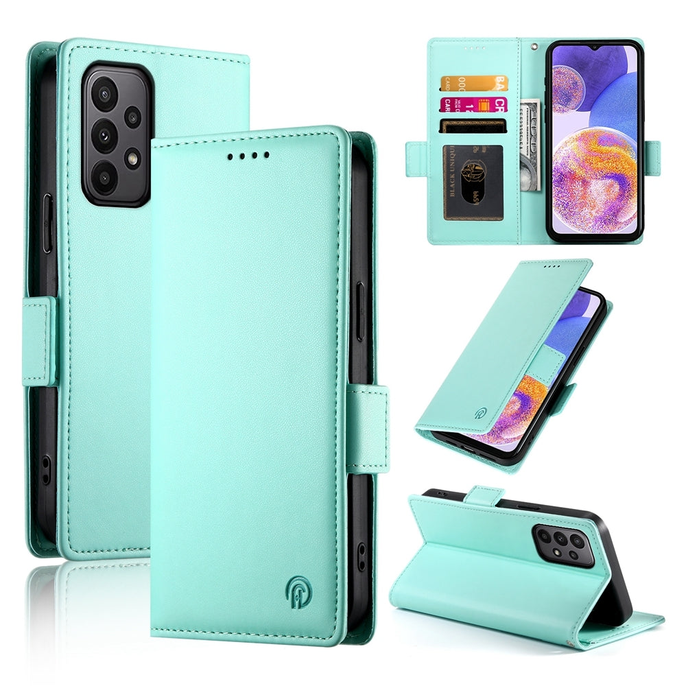 Samsung Galaxy A23 4G/5G Magnetic Leather Wallet Case with Card Slots, Stand Function & Full Protection