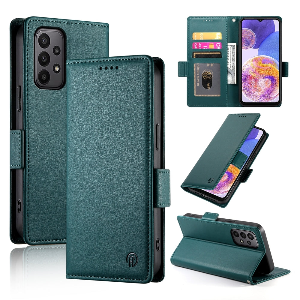 Samsung Galaxy A23 4G/5G Magnetic Leather Wallet Case with Card Slots, Stand Function & Full Protection