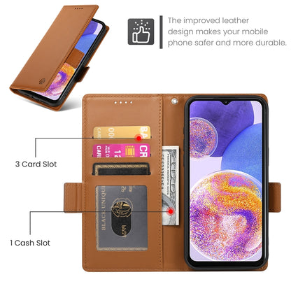 Samsung Galaxy A23 4G/5G Magnetic Leather Wallet Case with Card Slots, Stand Function & Full Protection