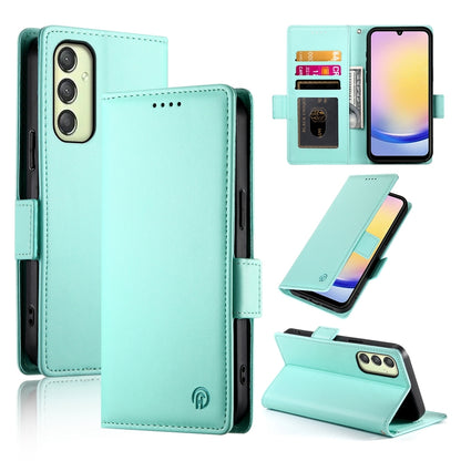 Samsung Galaxy A25 5G Global Magnetic Leather Wallet Case with Card Slots, Stand Function & Full Protection