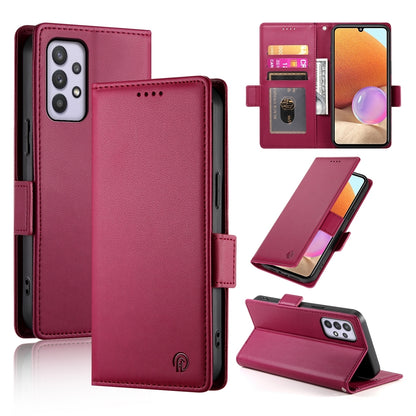 Samsung Galaxy A32 4G Magnetic Leather Wallet Case with Card Slots, Stand Function & Full Protection