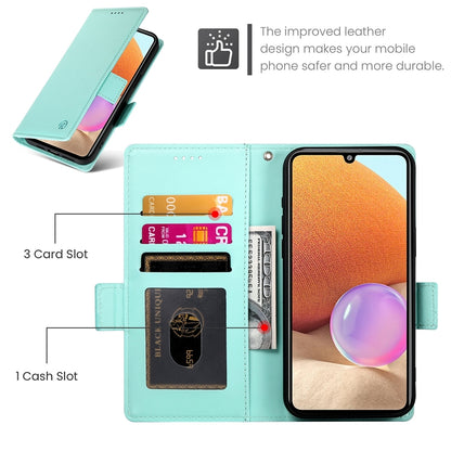 Samsung Galaxy A32 4G Magnetic Leather Wallet Case with Card Slots, Stand Function & Full Protection