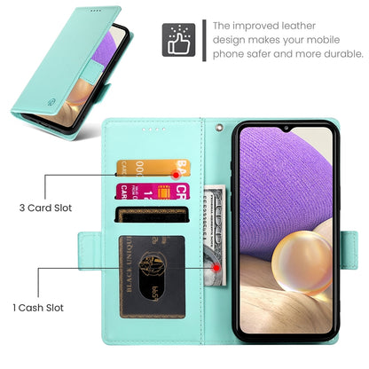 Samsung Galaxy A32 5G Magnetic Leather Wallet Case with Card Slots, Stand Function & Full Protection