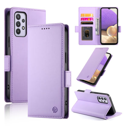 Samsung Galaxy A32 5G Magnetic Leather Wallet Case with Card Slots, Stand Function & Full Protection