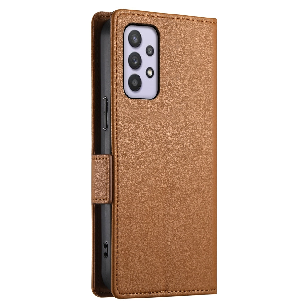 Samsung Galaxy A32 5G Magnetic Leather Wallet Case with Card Slots, Stand Function & Full Protection