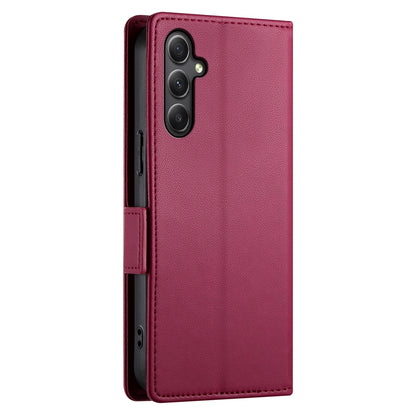 Samsung Galaxy A34 5G Magnetic Leather Wallet Case with Card Slots, Stand Function & Full Protection