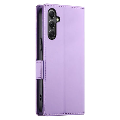 Samsung Galaxy A34 5G Magnetic Leather Wallet Case with Card Slots, Stand Function & Full Protection