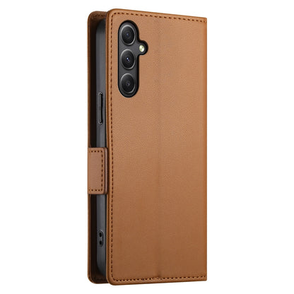 Samsung Galaxy A34 5G Magnetic Leather Wallet Case with Card Slots, Stand Function & Full Protection