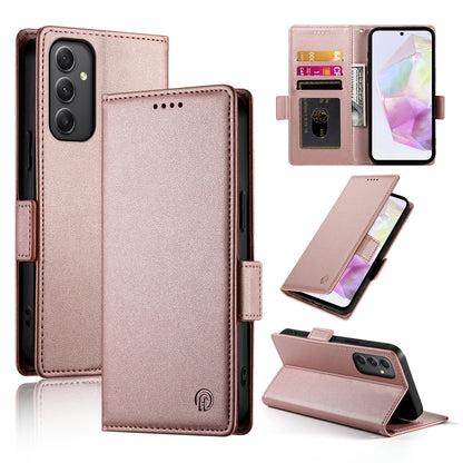 Samsung Galaxy A35 5G Magnetic Leather Wallet Case with Card Slots, Stand Function & Full Protection