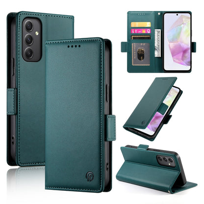 Samsung Galaxy A35 5G Magnetic Leather Wallet Case with Card Slots, Stand Function & Full Protection