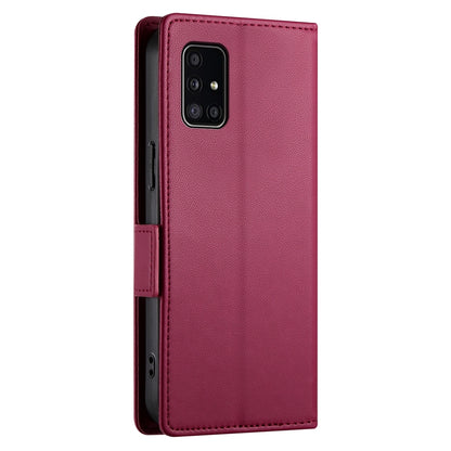 Samsung Galaxy A51 4G Magnetic Leather Wallet Case with Card Slots, Stand Function & Full Protection