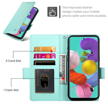 Samsung Galaxy A51 4G Magnetic Leather Wallet Case with Card Slots, Stand Function & Full Protection