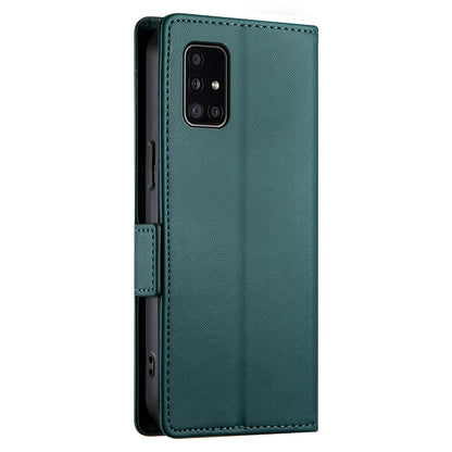 Samsung Galaxy M40s Magnetic Leather Wallet Case with Card Slots, Stand Function & Full Protection