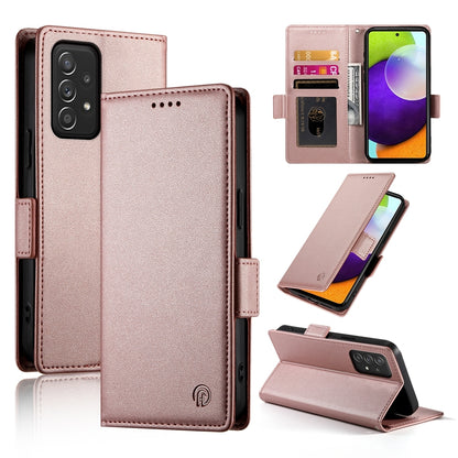 Samsung Galaxy A52 4G/5G Magnetic Leather Wallet Case with Card Slots, Stand Function & Full Protection