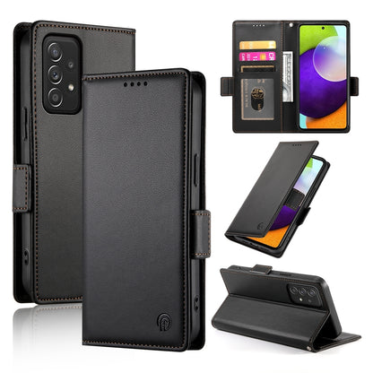 Samsung Galaxy A52 4G/5G Magnetic Leather Wallet Case with Card Slots, Stand Function & Full Protection