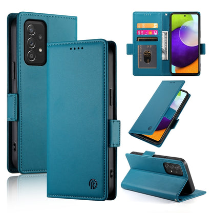 Samsung Galaxy A52 4G/5G Magnetic Leather Wallet Case with Card Slots, Stand Function & Full Protection