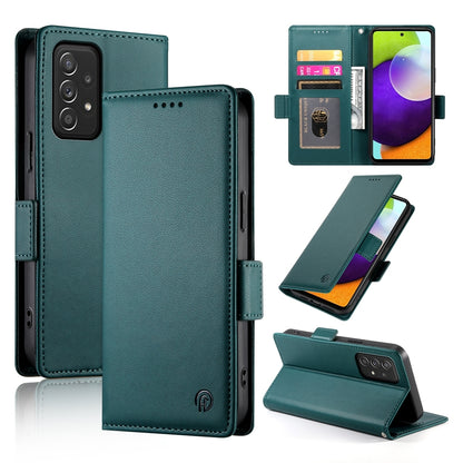 Samsung Galaxy A52 4G/5G Magnetic Leather Wallet Case with Card Slots, Stand Function & Full Protection