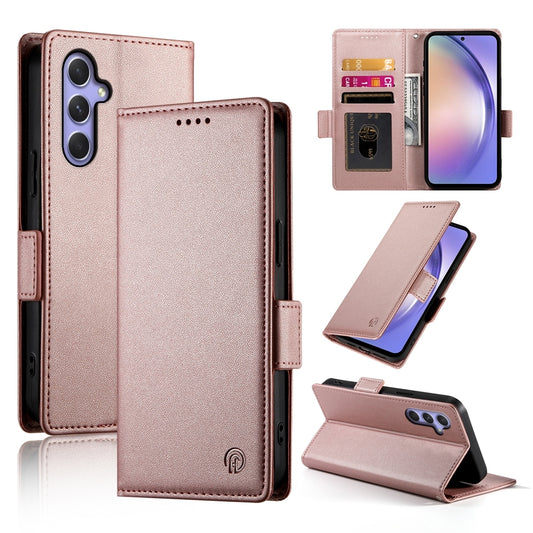 Samsung Galaxy A54 5G Magnetic Leather Wallet Case with Card Slots, Stand Function & Full Protection