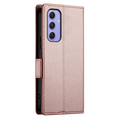 Samsung Galaxy A55 5G Magnetic Leather Wallet Case with Card Slots, Stand Function & Full Protection