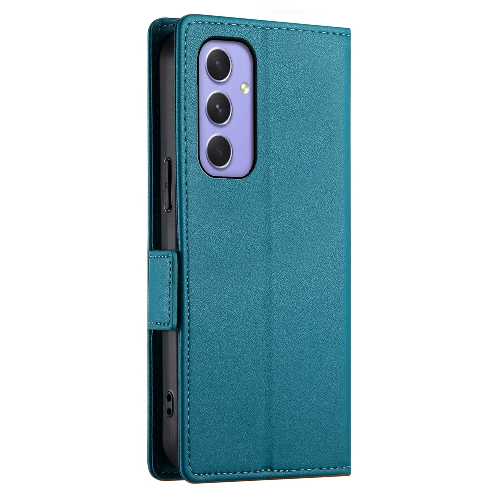 Samsung Galaxy A55 5G Magnetic Leather Wallet Case with Card Slots, Stand Function & Full Protection