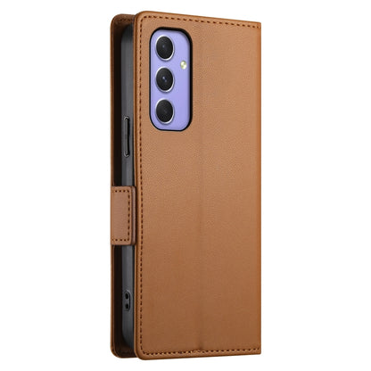 Samsung Galaxy A55 5G Magnetic Leather Wallet Case with Card Slots, Stand Function & Full Protection