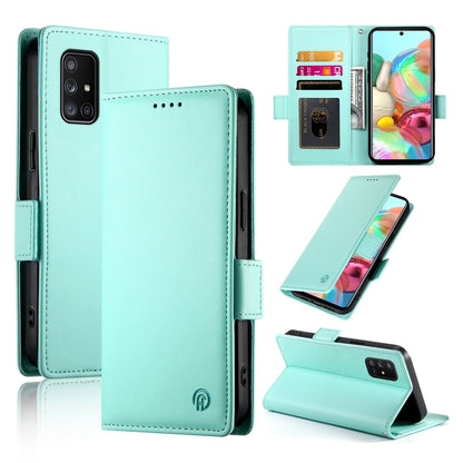 Samsung Galaxy A71 4G Magnetic Leather Wallet Case with Card Slots, Stand Function & Full Protection