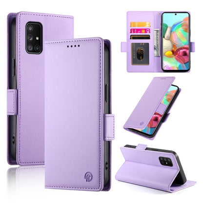 Samsung Galaxy A71 4G Magnetic Leather Wallet Case with Card Slots, Stand Function & Full Protection