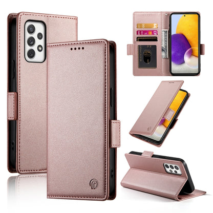 Samsung Galaxy A72 4G/5G Magnetic Leather Wallet Case with Card Slots, Stand Function & Full Protection