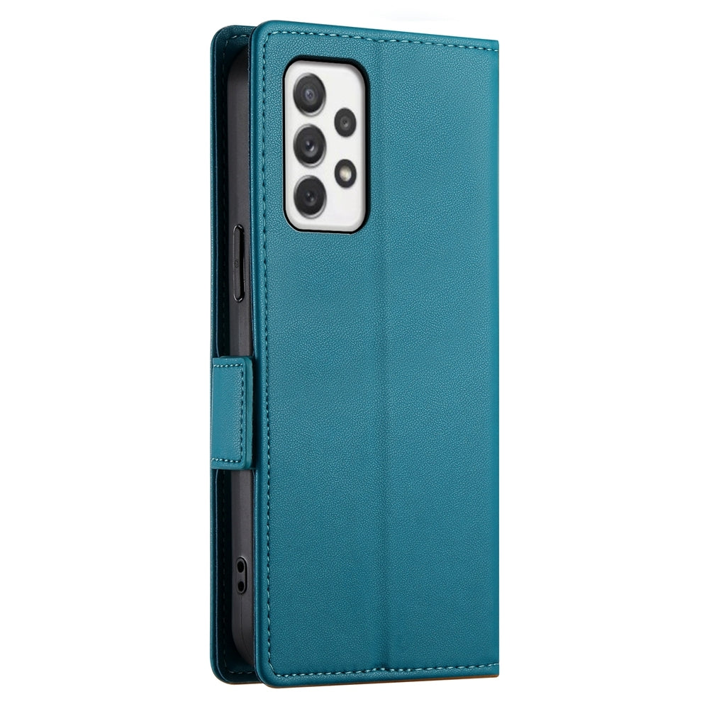 Samsung Galaxy A72 4G/5G Magnetic Leather Wallet Case with Card Slots, Stand Function & Full Protection
