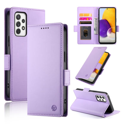 Samsung Galaxy A72 4G/5G Magnetic Leather Wallet Case with Card Slots, Stand Function & Full Protection
