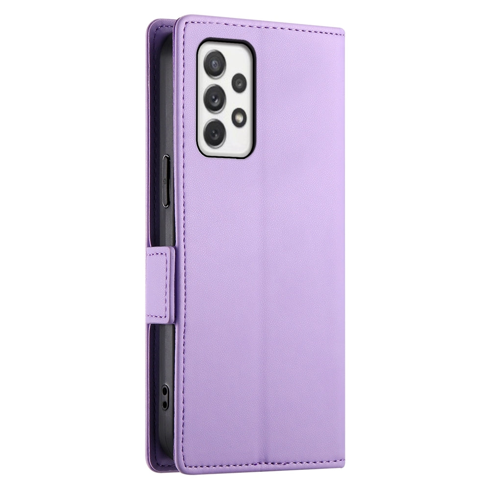 Samsung Galaxy A72 4G/5G Magnetic Leather Wallet Case with Card Slots, Stand Function & Full Protection