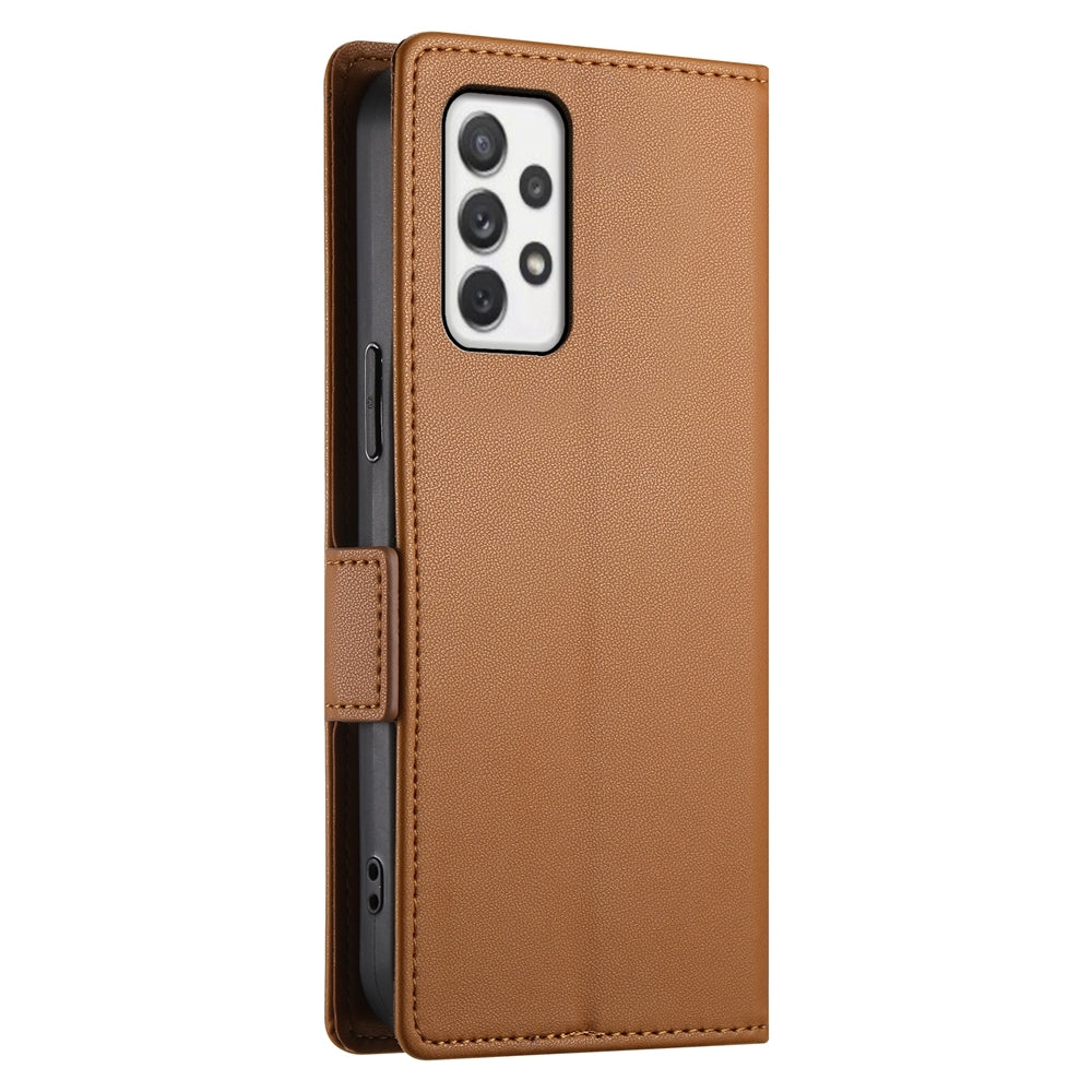 Samsung Galaxy A72 4G/5G Magnetic Leather Wallet Case with Card Slots, Stand Function & Full Protection