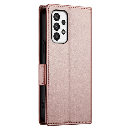Samsung Galaxy A73 5G Magnetic Leather Wallet Case with Card Slots, Stand Function & Full Protection