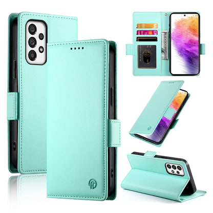Samsung Galaxy A73 5G Magnetic Leather Wallet Case with Card Slots, Stand Function & Full Protection
