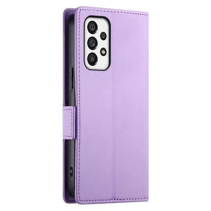 Samsung Galaxy A73 5G Magnetic Leather Wallet Case with Card Slots, Stand Function & Full Protection