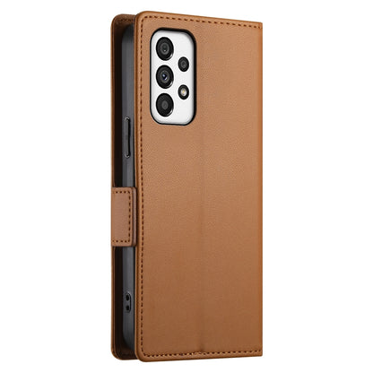 Samsung Galaxy A73 5G Magnetic Leather Wallet Case with Card Slots, Stand Function & Full Protection