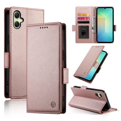 Samsung Galaxy A06 4G Magnetic Leather Wallet Case with Card Slots, Stand Function & Full Protection