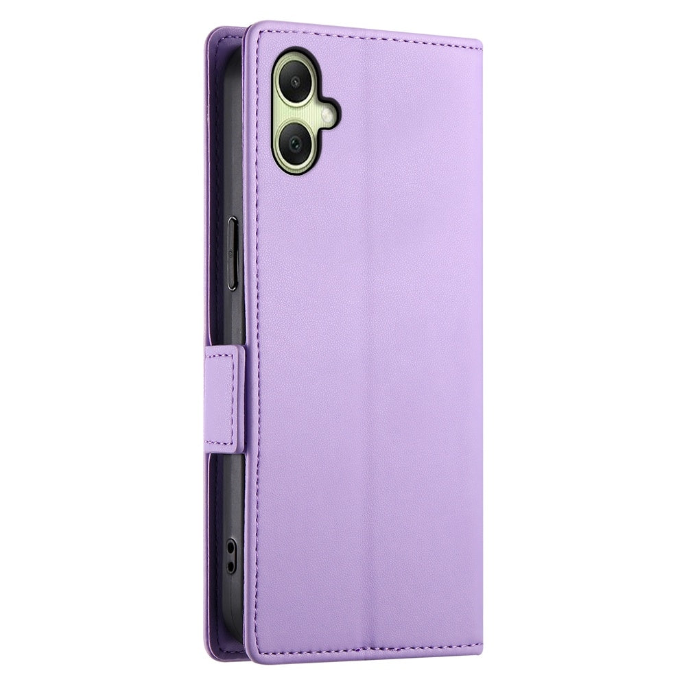 Samsung Galaxy A06 4G Magnetic Leather Wallet Case with Card Slots, Stand Function & Full Protection