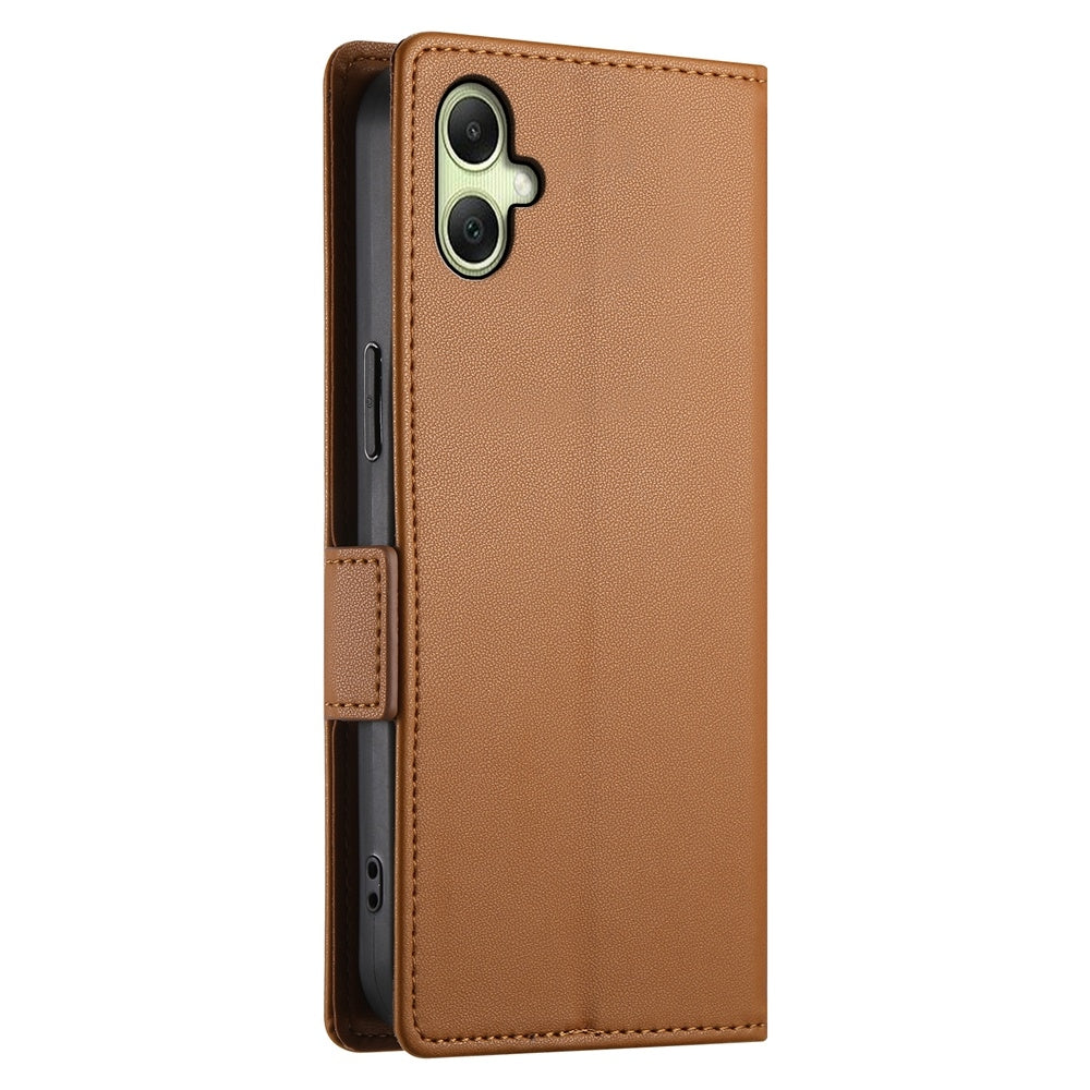 Samsung Galaxy A06 4G Magnetic Leather Wallet Case with Card Slots, Stand Function & Full Protection