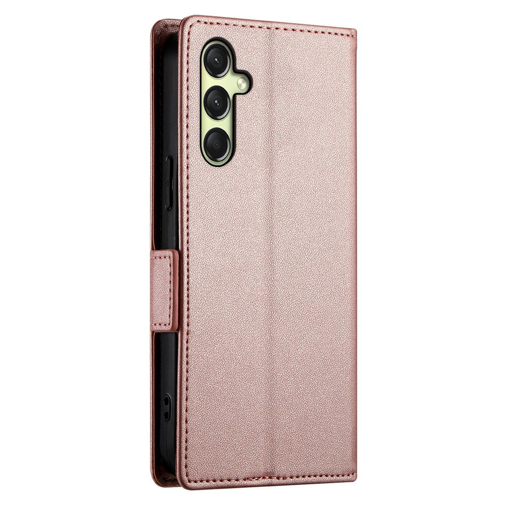 Samsung Galaxy A16 5G Magnetic Leather Wallet Case with Card Slots, Stand Function & Full Protection