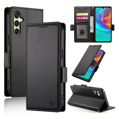 Samsung Galaxy A16 5G Magnetic Leather Wallet Case with Card Slots, Stand Function & Full Protection