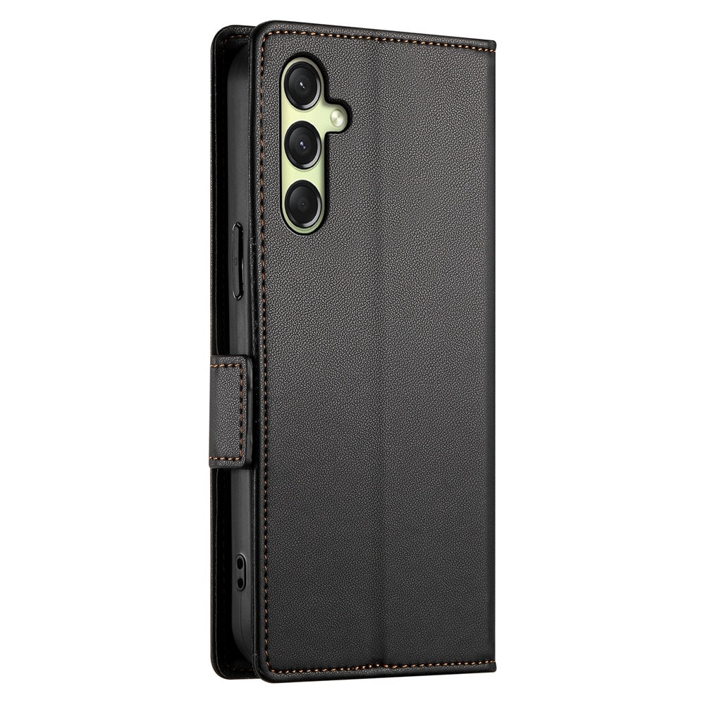 Samsung Galaxy A16 5G Magnetic Leather Wallet Case with Card Slots, Stand Function & Full Protection