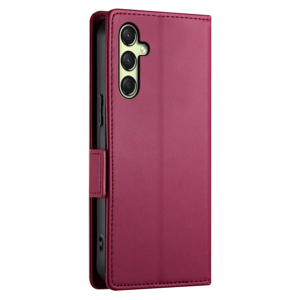 Samsung Galaxy A16 5G Magnetic Leather Wallet Case with Card Slots, Stand Function & Full Protection