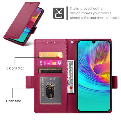 Samsung Galaxy A16 5G Magnetic Leather Wallet Case with Card Slots, Stand Function & Full Protection