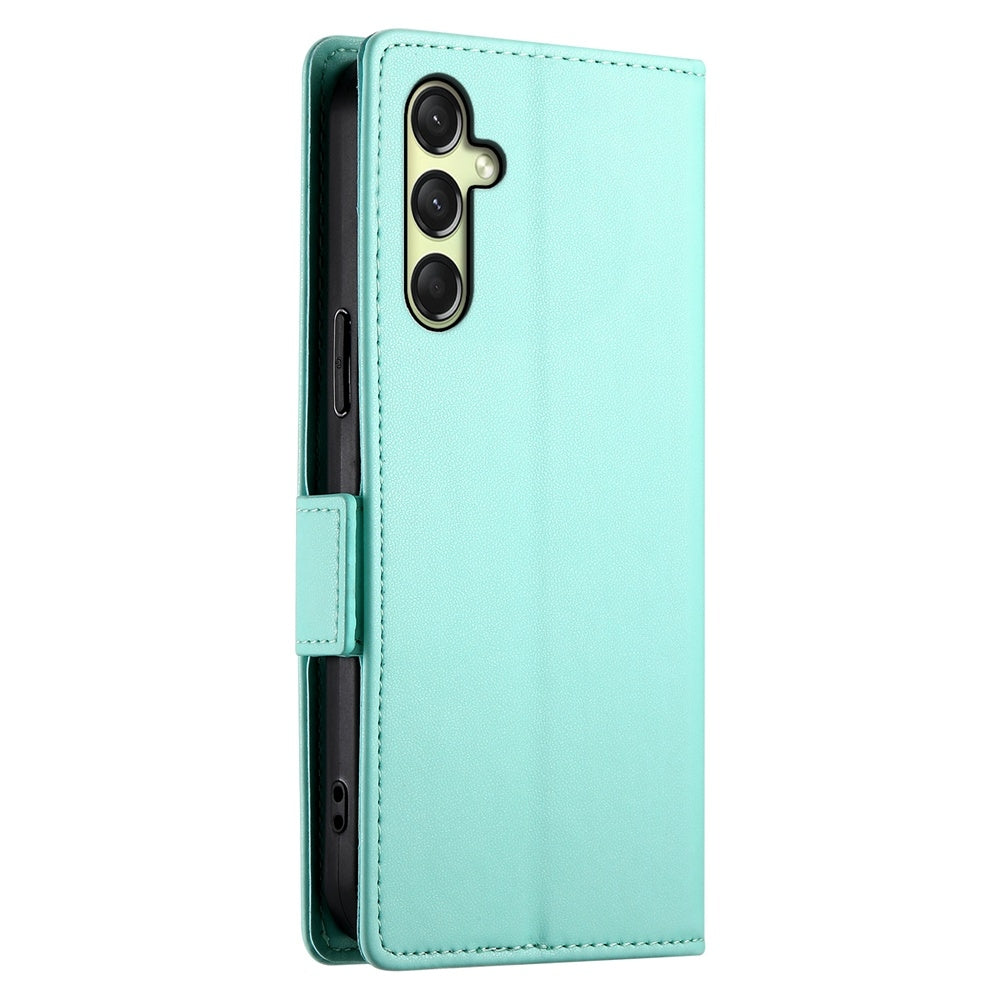 Samsung Galaxy A16 5G Magnetic Leather Wallet Case with Card Slots, Stand Function & Full Protection