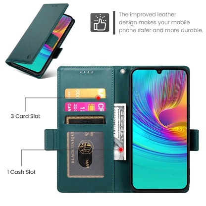 Samsung Galaxy A16 5G Magnetic Leather Wallet Case with Card Slots, Stand Function & Full Protection