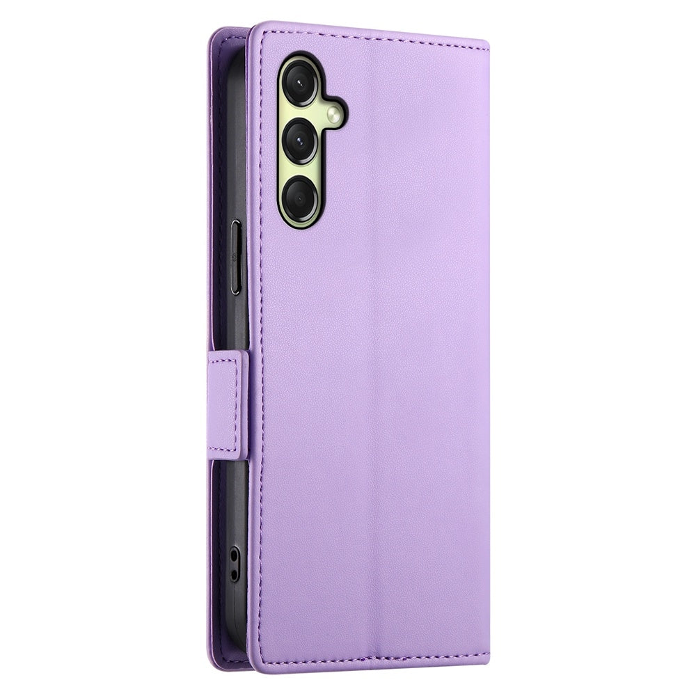 Samsung Galaxy A16 5G Magnetic Leather Wallet Case with Card Slots, Stand Function & Full Protection