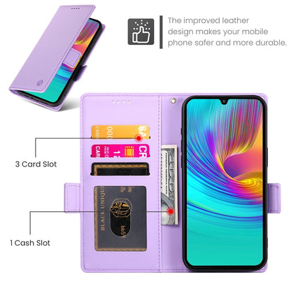 Samsung Galaxy A16 5G Magnetic Leather Wallet Case with Card Slots, Stand Function & Full Protection